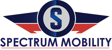 Spectrum Mobility logo: the winged s